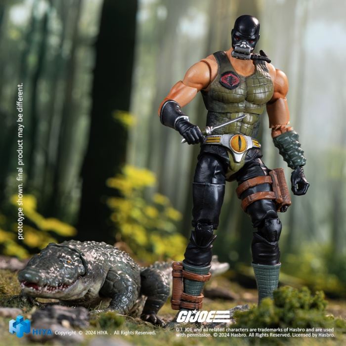 Special Forces Crocodile Master & Fiona 1/18