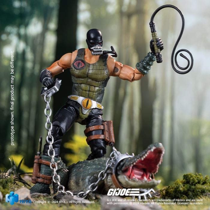 Special Forces Crocodile Master & Fiona 1/18