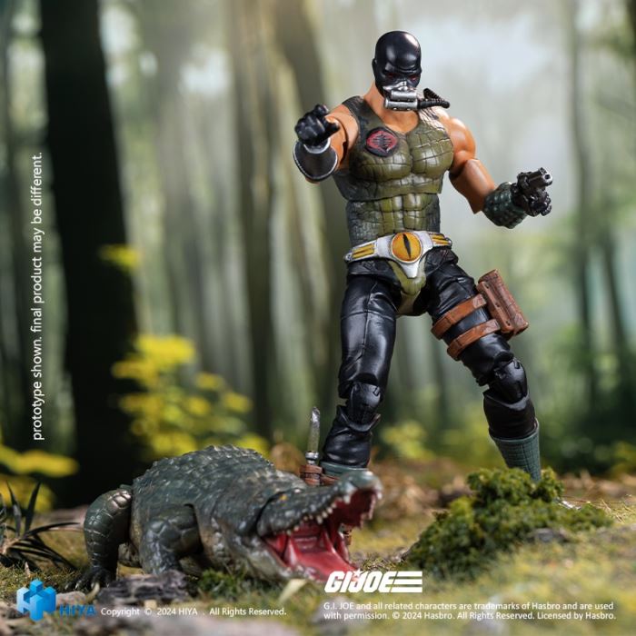 Special Forces Crocodile Master & Fiona 1/18