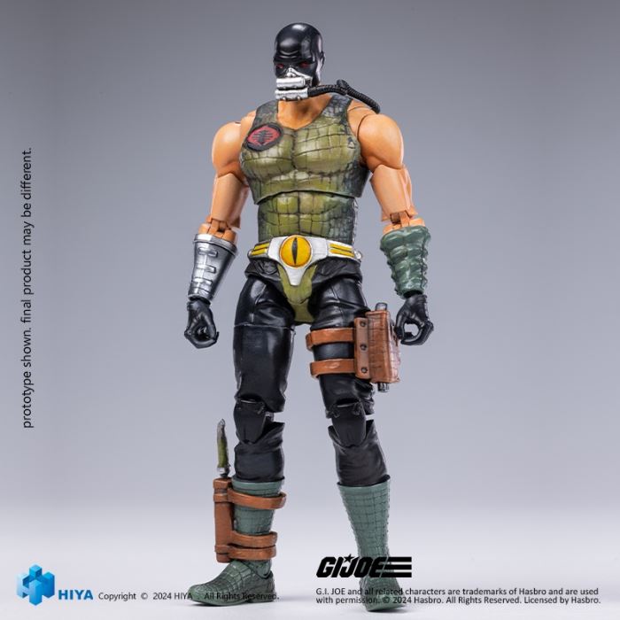 Special Forces Crocodile Master & Fiona 1/18