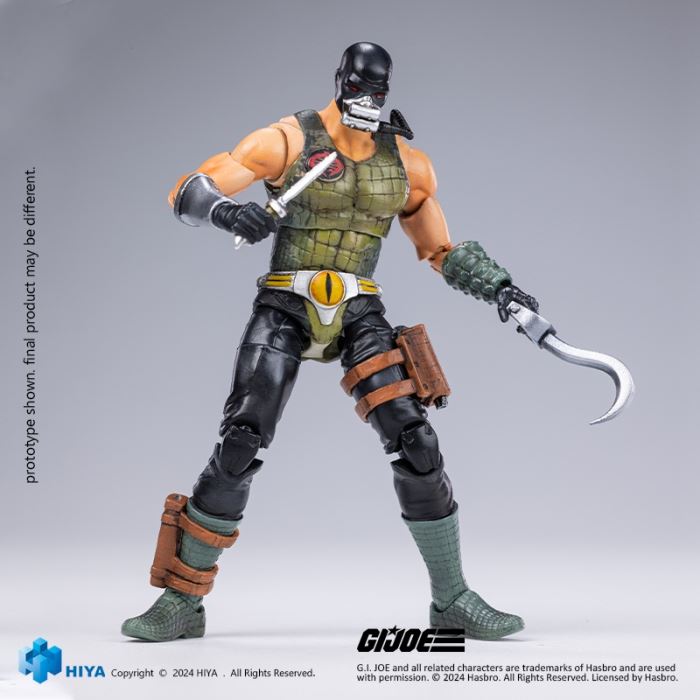 Special Forces Crocodile Master & Fiona 1/18