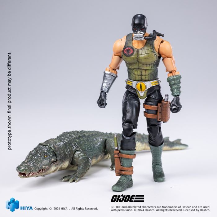 Special Forces Crocodile Master & Fiona 1/18