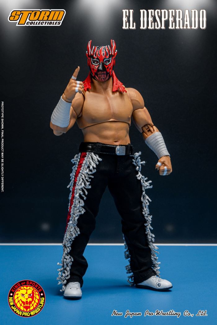 Japanese Wrestler - Eldesperado red mask version