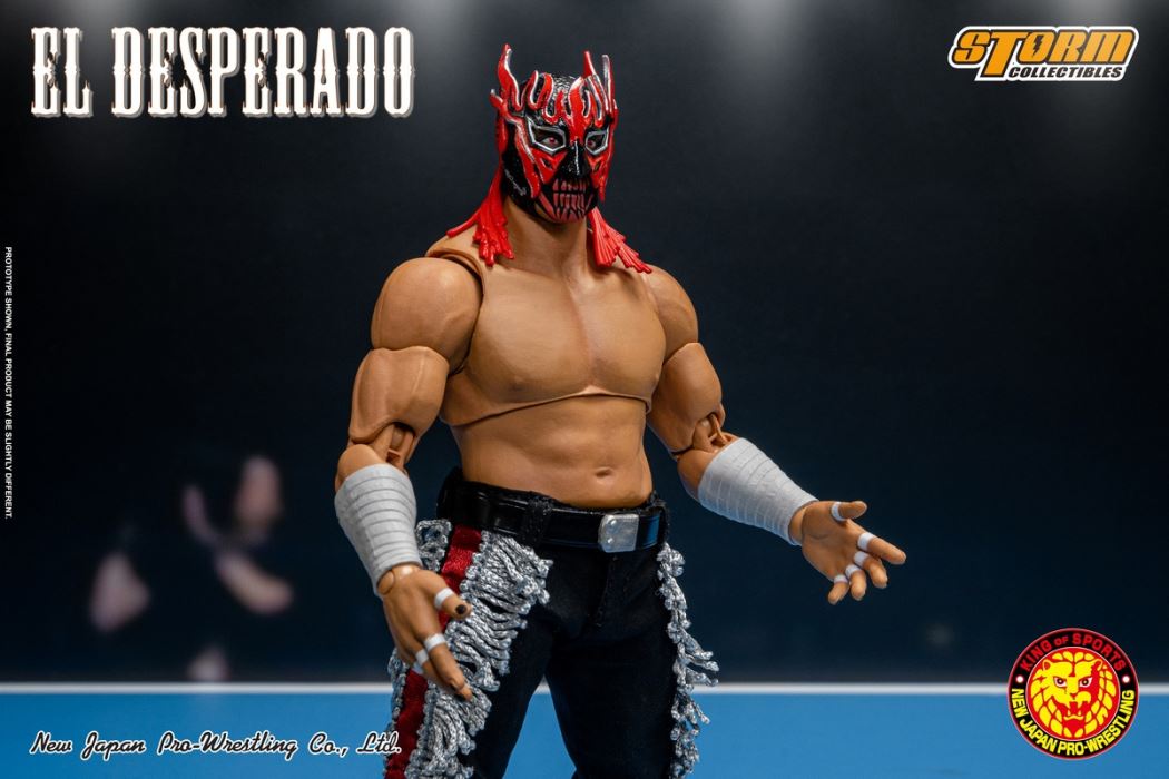 Japanese Wrestler - Eldesperado red mask version