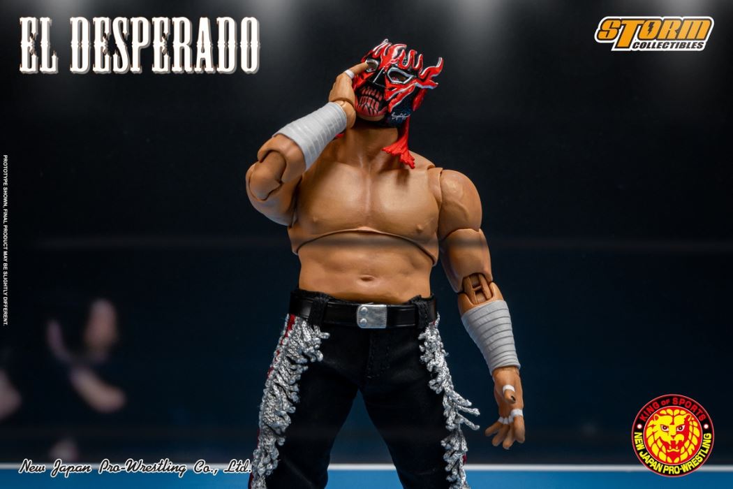 Japanese Wrestler - Eldesperado red mask version