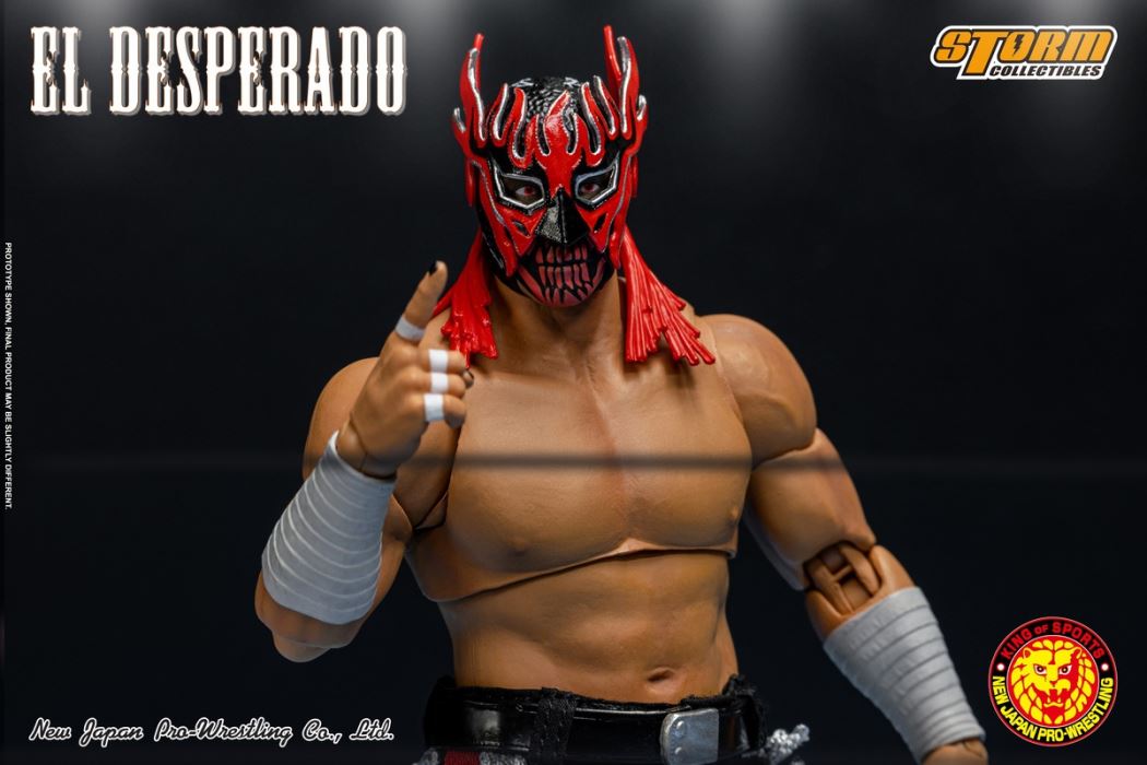 Japanese Wrestler - Eldesperado red mask version