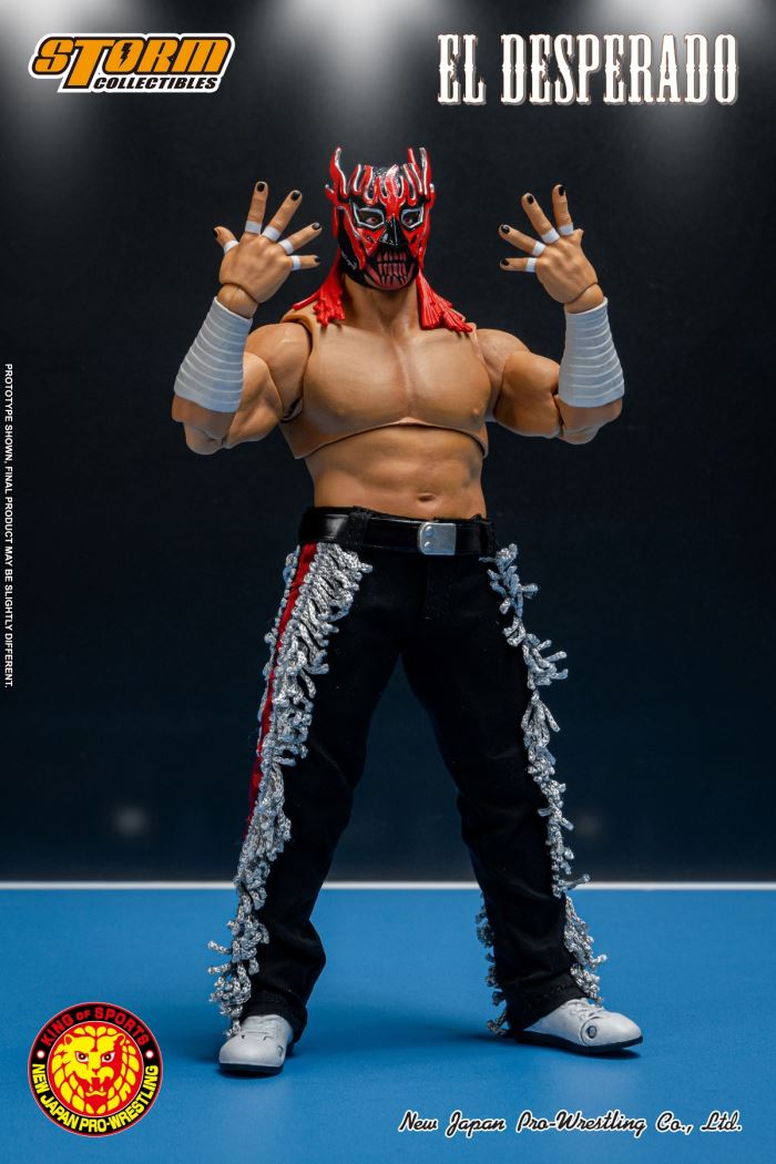 Japanese Wrestler - Eldesperado red mask version