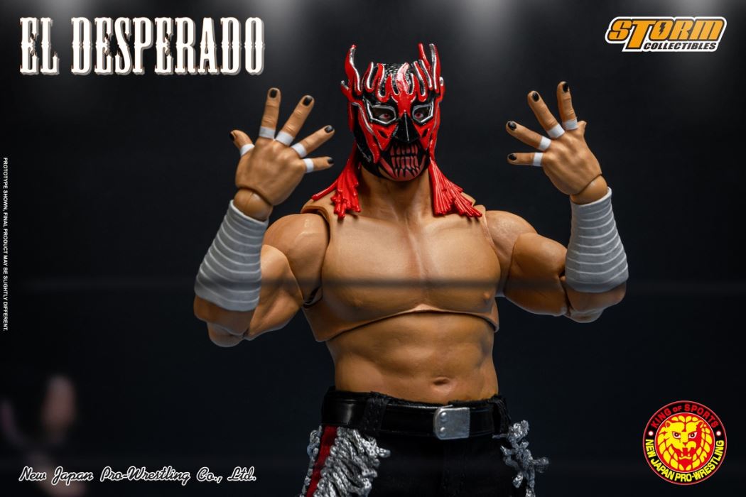 Japanese Wrestler - Eldesperado red mask version