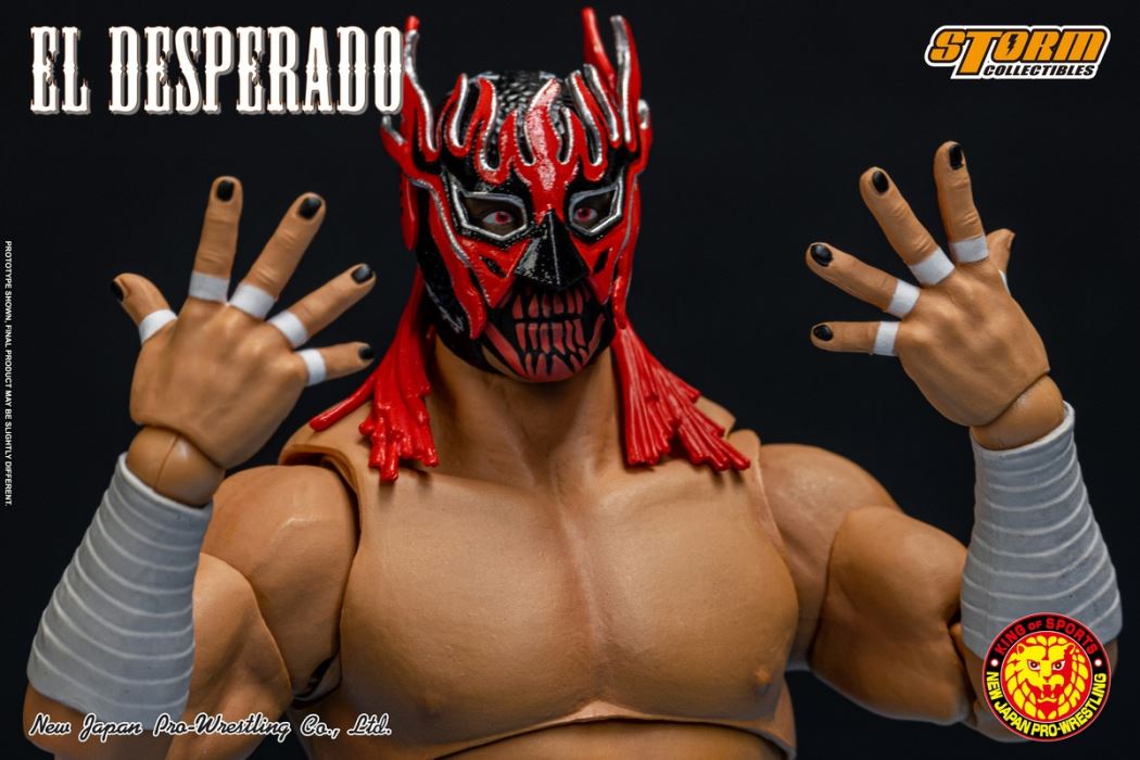 Japanese Wrestler - Eldesperado red mask version