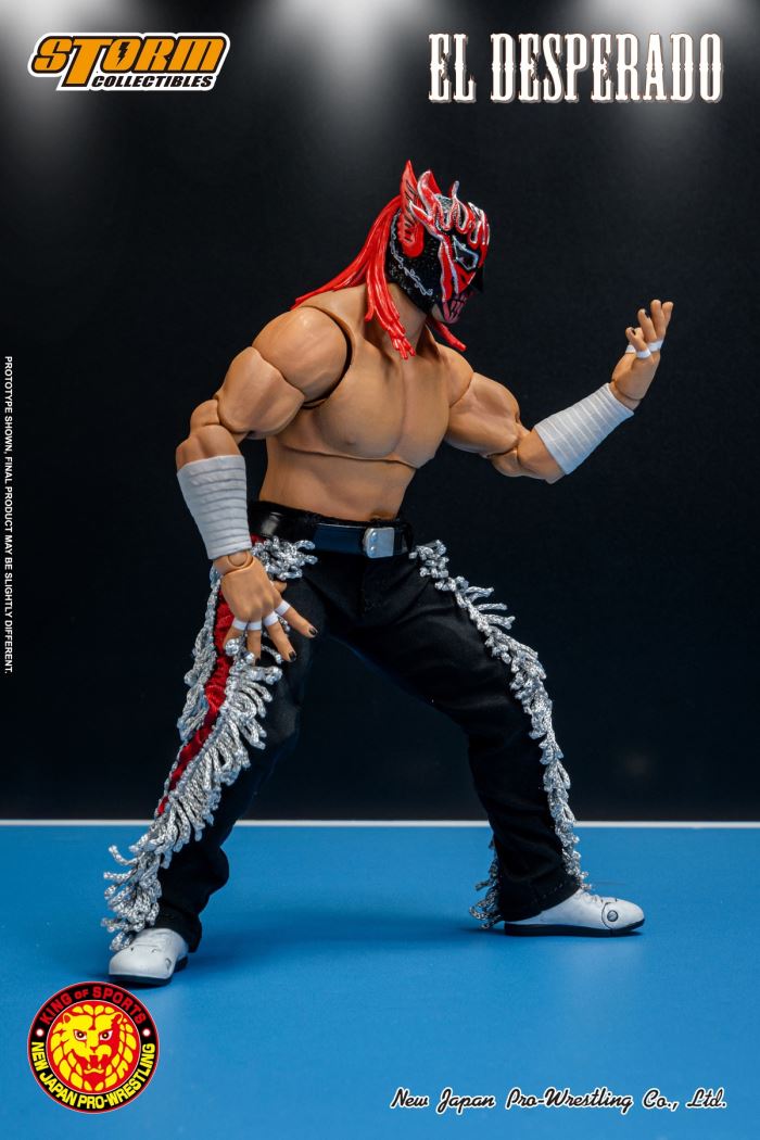 Japanese Wrestler - Eldesperado red mask version