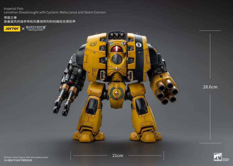 Imperial Fist Leviathan Dreadnought & Son of Horus Leviathan Dreadnought