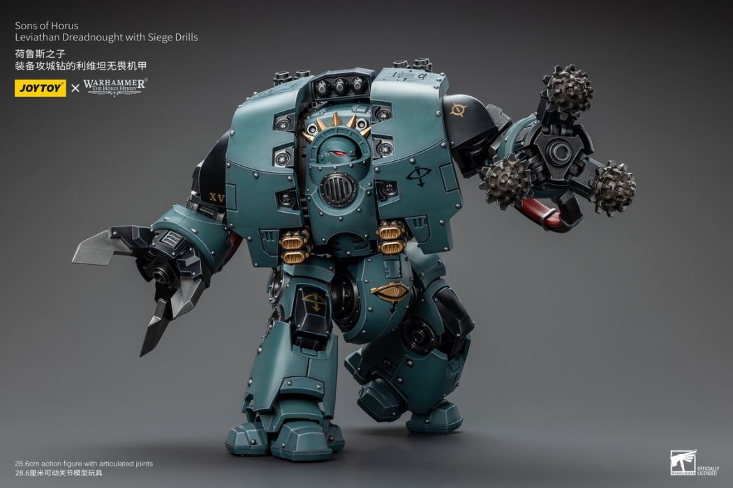 Imperial Fist Leviathan Dreadnought & Son of Horus Leviathan Dreadnought