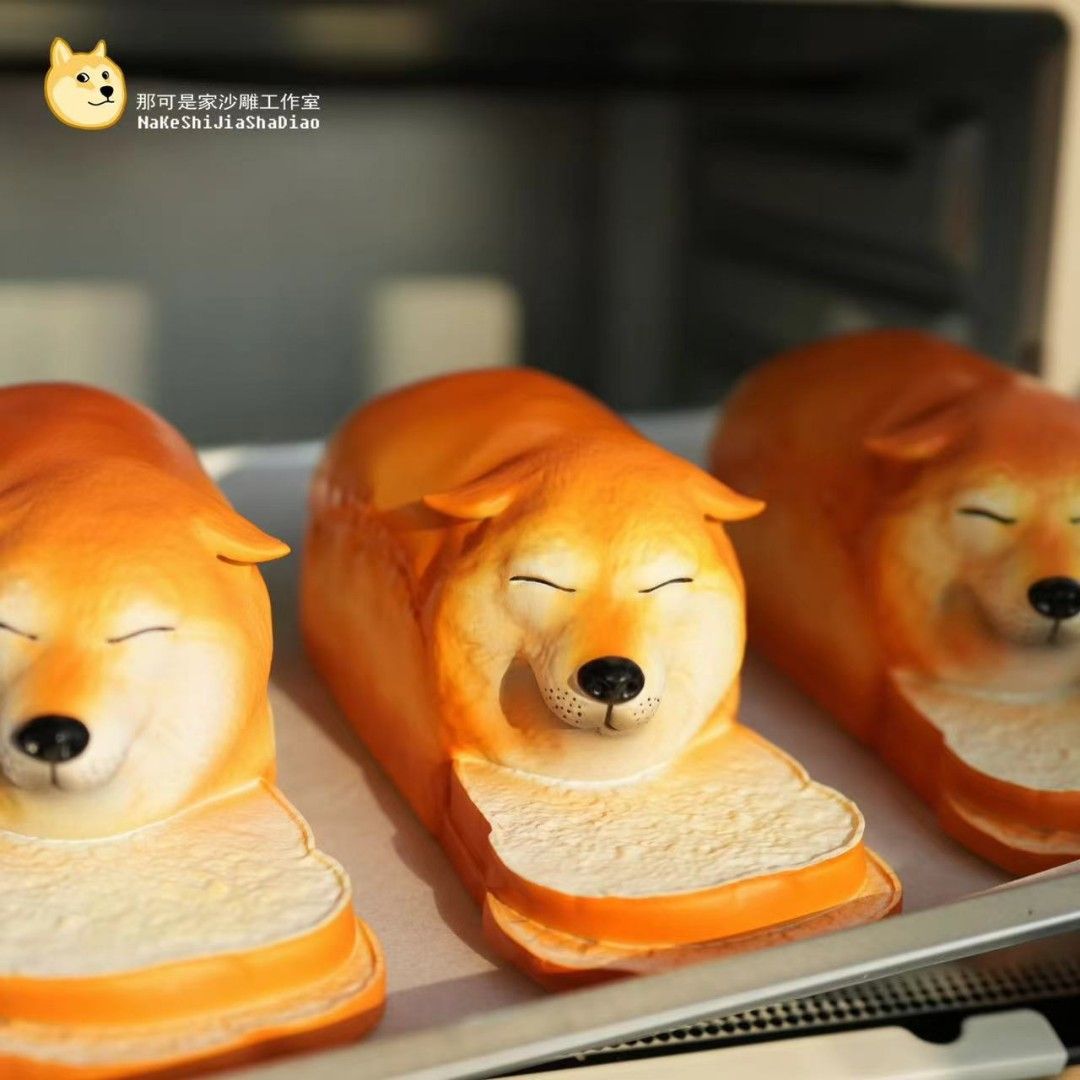Bread Shiba Inu Freshly Baked