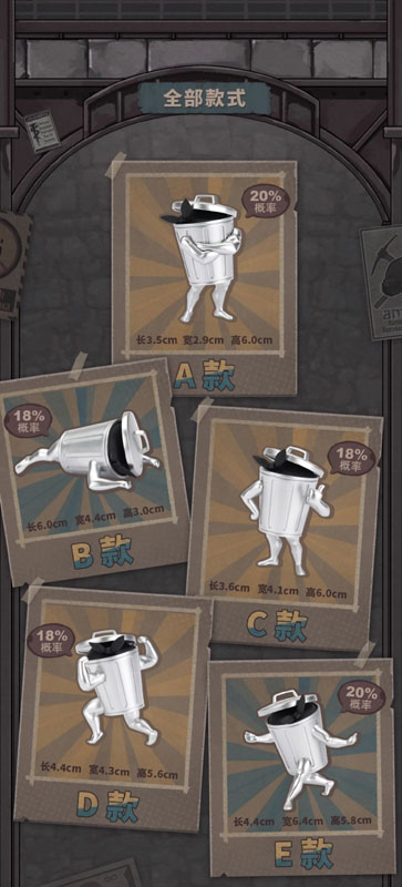 Honkai: Star Rail Lordly Trashcan Series Trading Mini Figure