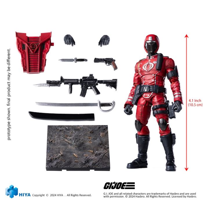 GIJoe Special Forces - Crimson Guard 1/18