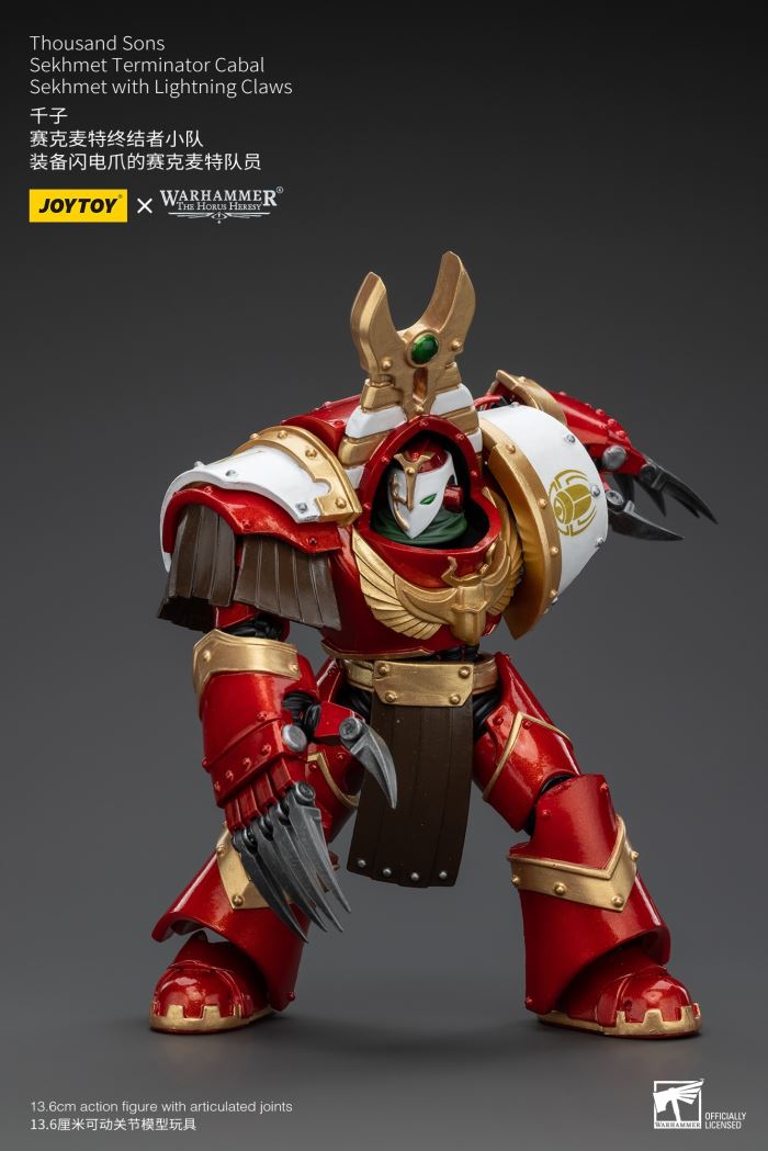Thousand Sons - 5 types of Sekhmet Terminator & Contemptor Fearless 1/18