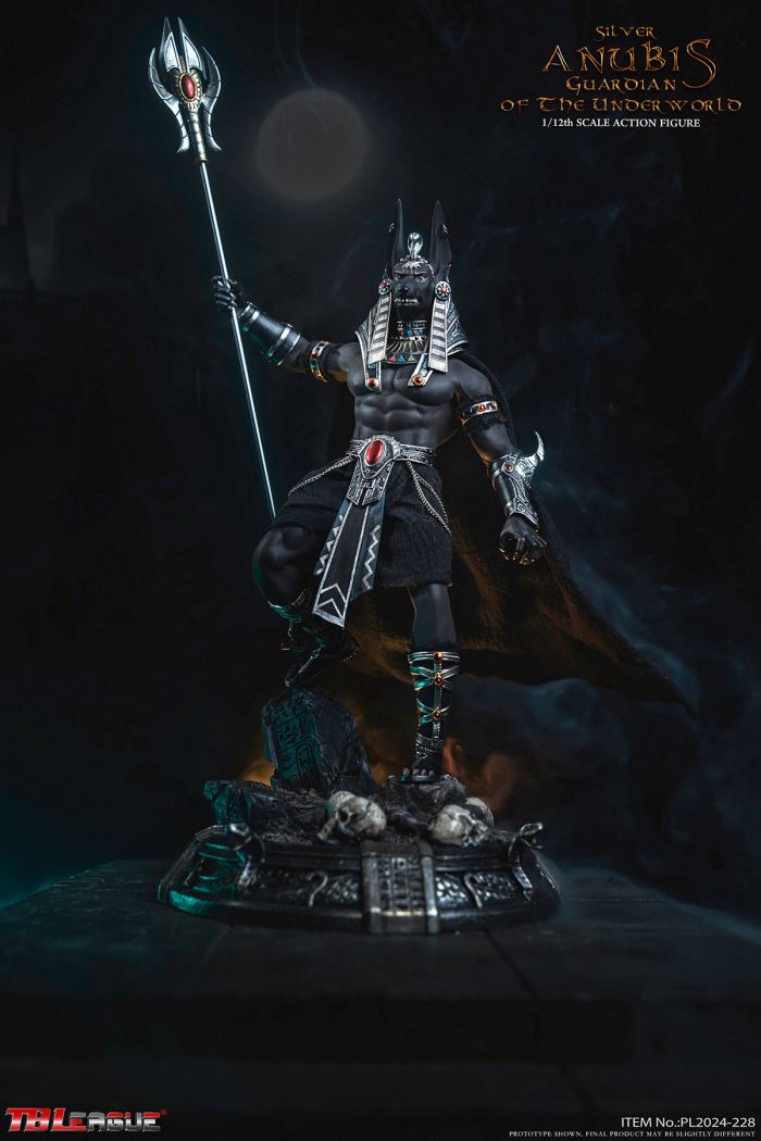 Anubis Guardian of The Underworld - Silver 1/12