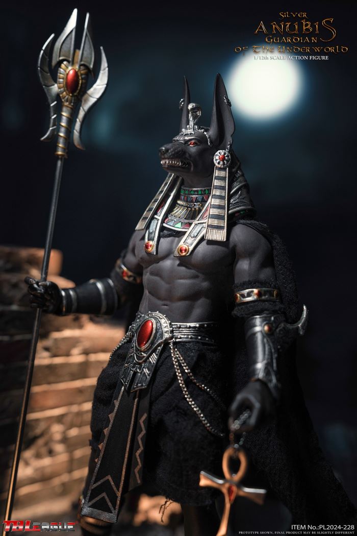 Anubis Guardian of The Underworld - Silver 1/12