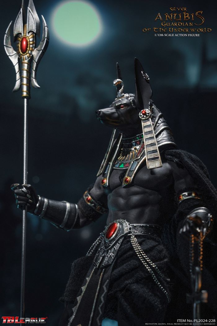 Anubis Guardian of The Underworld - Silver 1/12