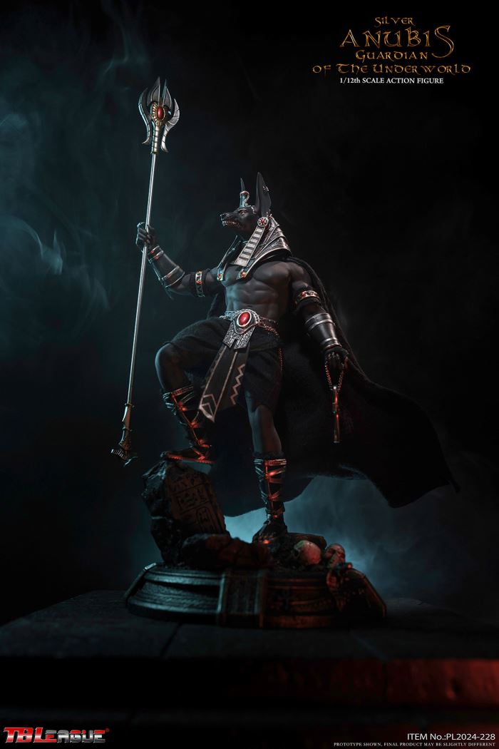 Anubis Guardian of The Underworld - Silver 1/12