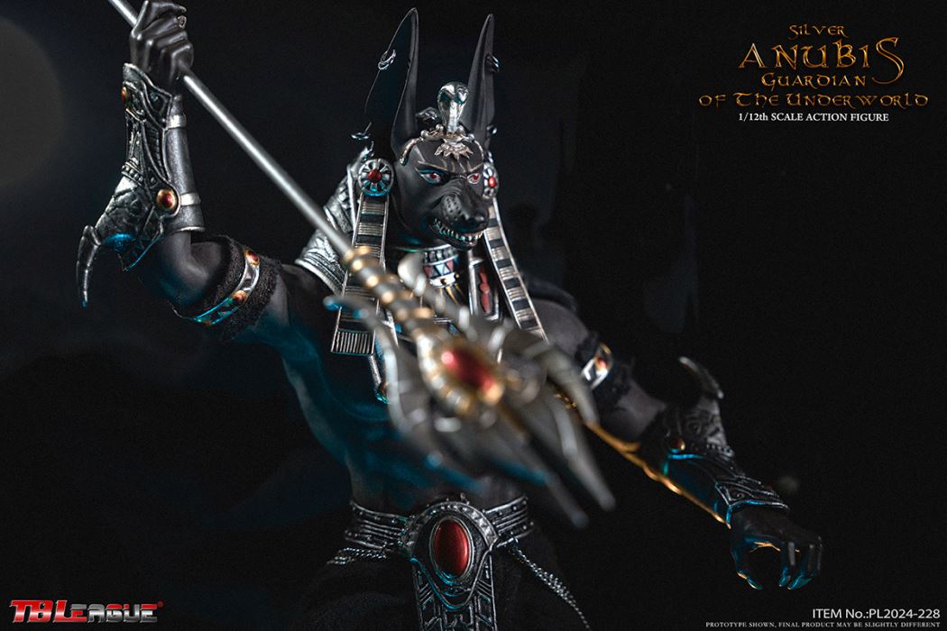 Anubis Guardian of The Underworld - Silver 1/12