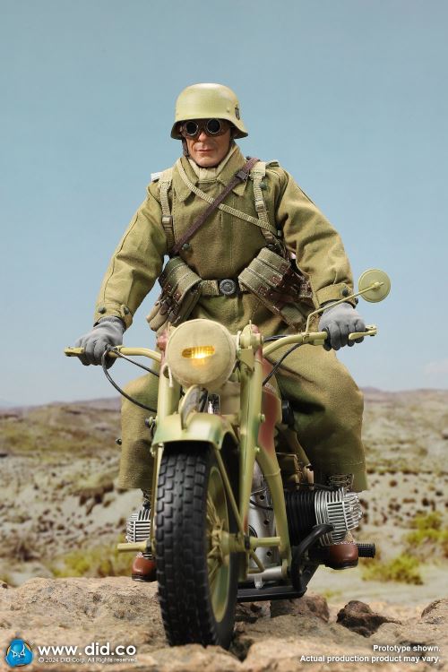 WWII German Zundaper KS750 motorcycle 1/6