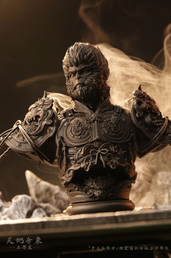 Black Wukong Bust