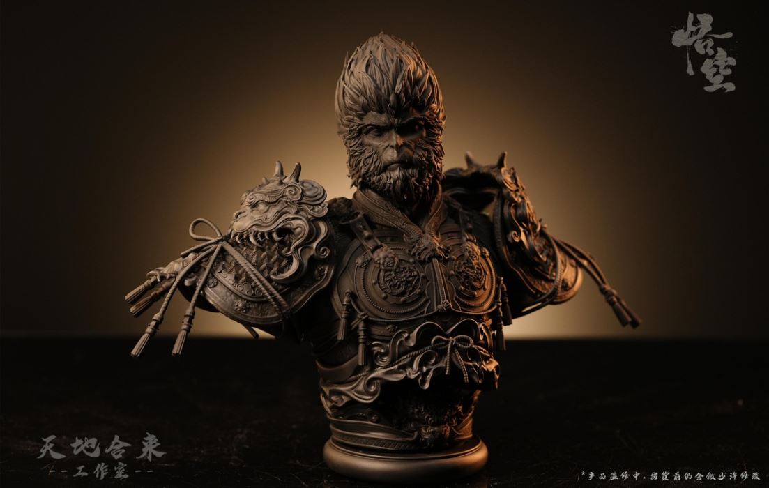 Black Wukong Bust