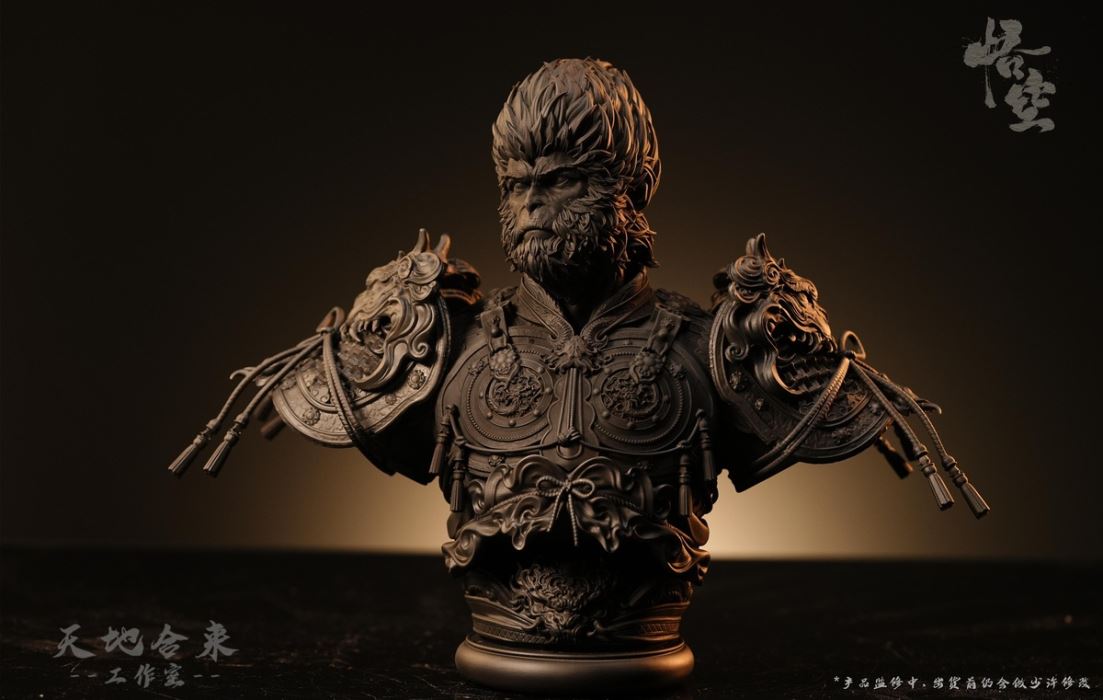 Black Wukong Bust