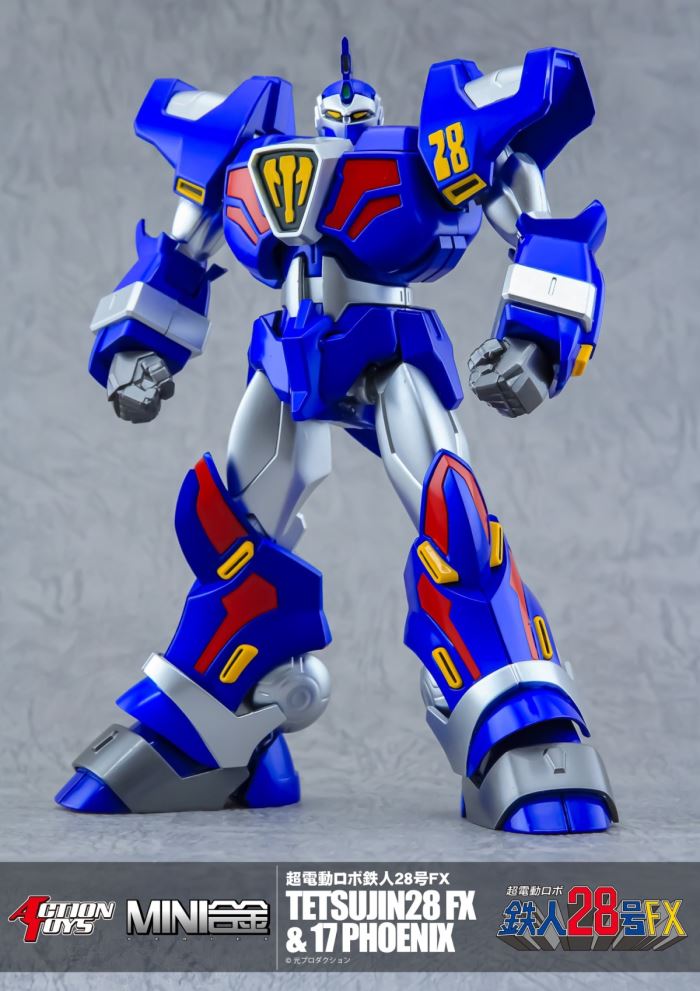 MINI Alloy Super Electric ROBOT Tetsujin No. 28 FX