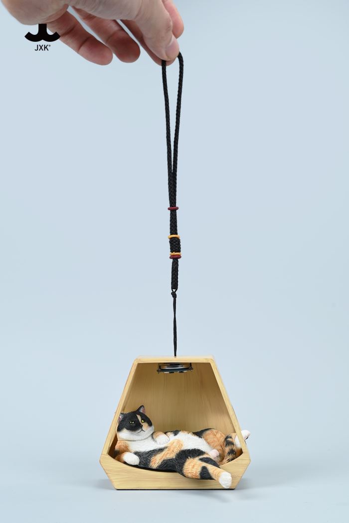 hanging basket lazy cat (JXK217)