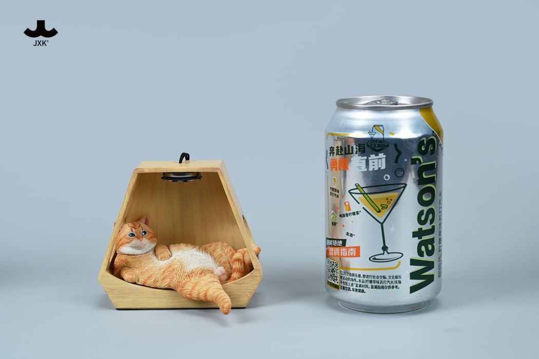 hanging basket lazy cat (JXK217)