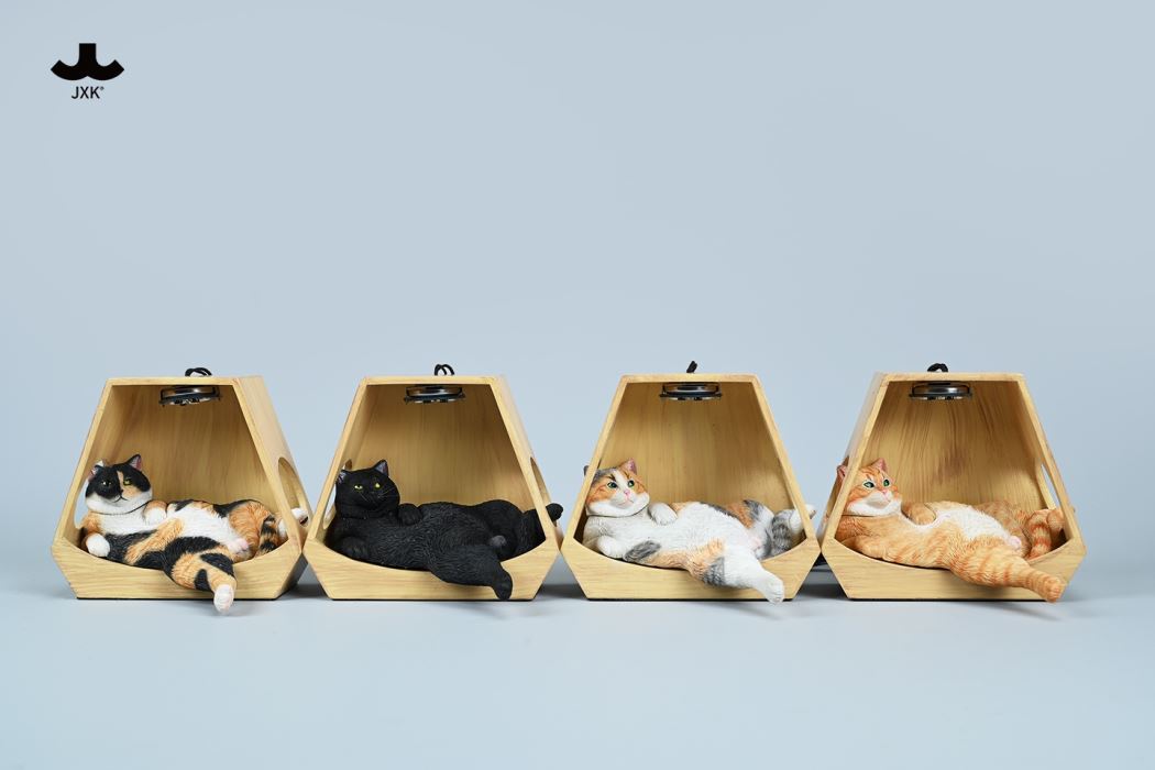 hanging basket lazy cat (JXK217)