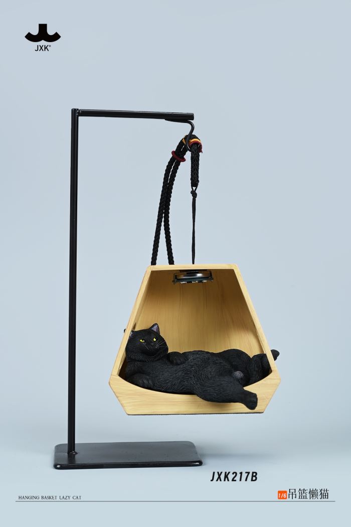 hanging basket lazy cat (JXK217)