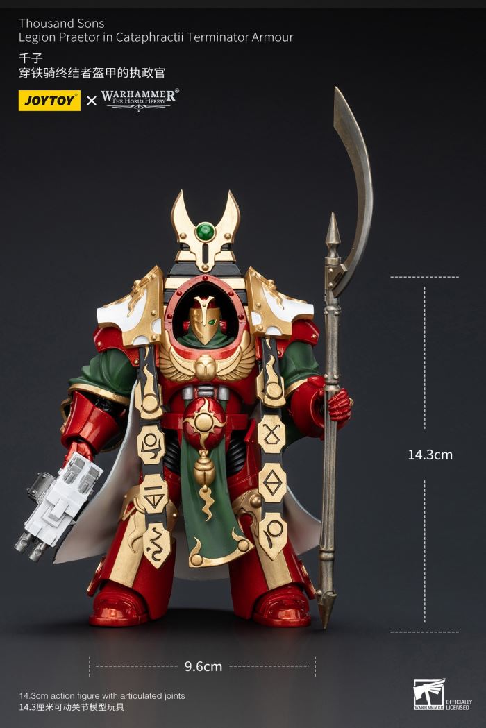 Thousand Sons - Azek Ahriman/Archon/Magistes Amon/Primarch Magnus the Red 1/18