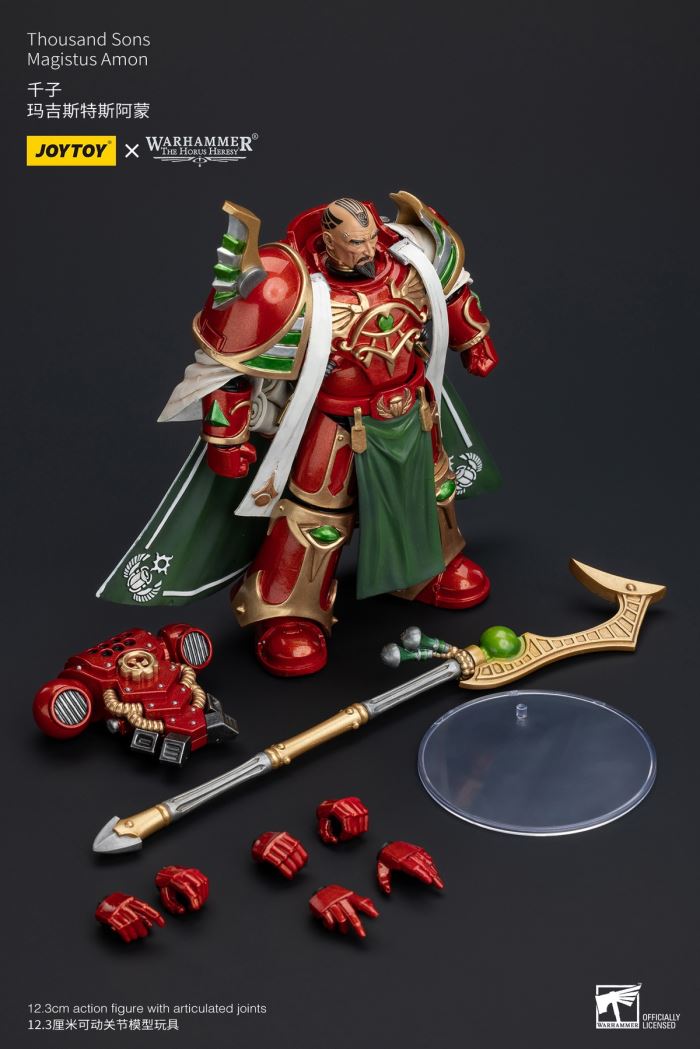 Thousand Sons - Azek Ahriman/Archon/Magistes Amon/Primarch Magnus the Red 1/18