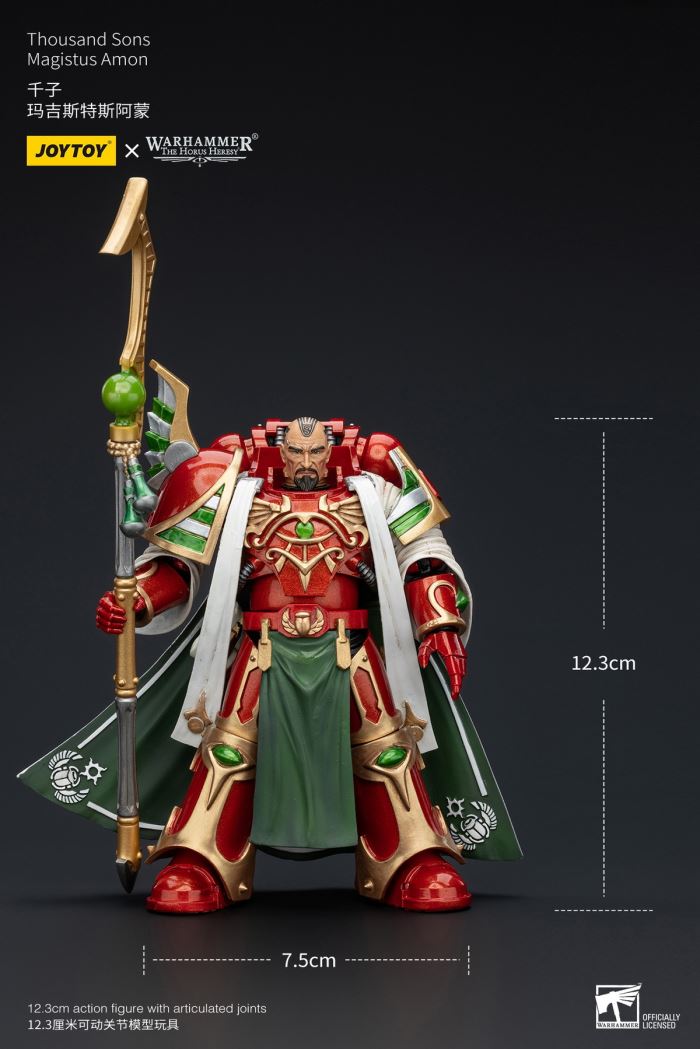 Thousand Sons - Azek Ahriman/Archon/Magistes Amon/Primarch Magnus the Red 1/18