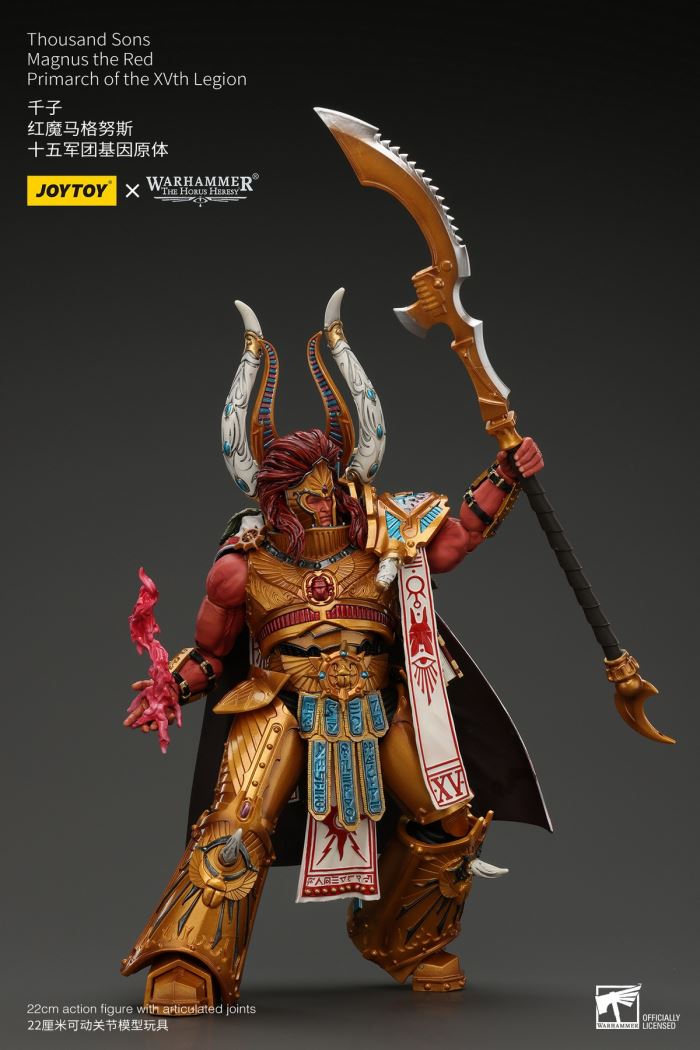 Thousand Sons - Azek Ahriman/Archon/Magistes Amon/Primarch Magnus the Red 1/18