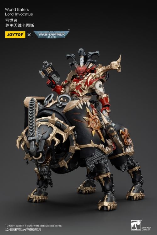 World Eater - Lord Invictus (Steel Bull Rider) / Khorne Berserker 1/18