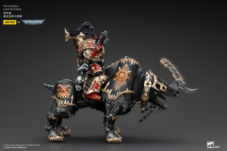 World Eater - Lord Invictus (Steel Bull Rider) / Khorne Berserker 1/18