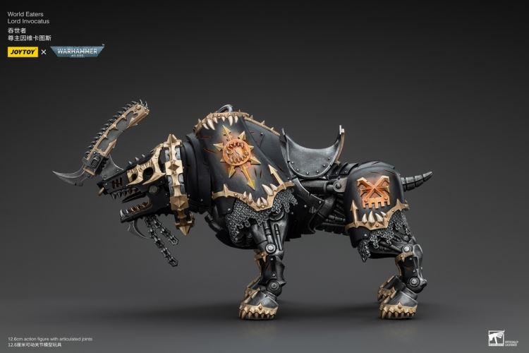 World Eater - Lord Invictus (Steel Bull Rider) / Khorne Berserker 1/18