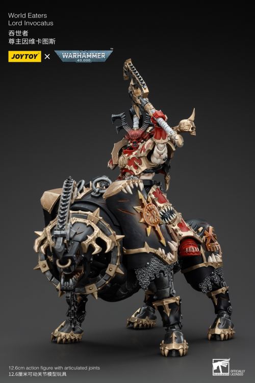 World Eater - Lord Invictus (Steel Bull Rider) / Khorne Berserker 1/18