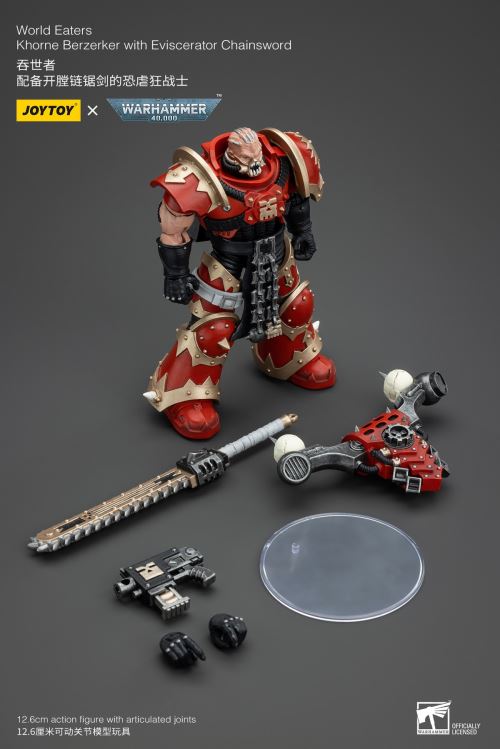 World Eater - Lord Invictus (Steel Bull Rider) / Khorne Berserker 1/18