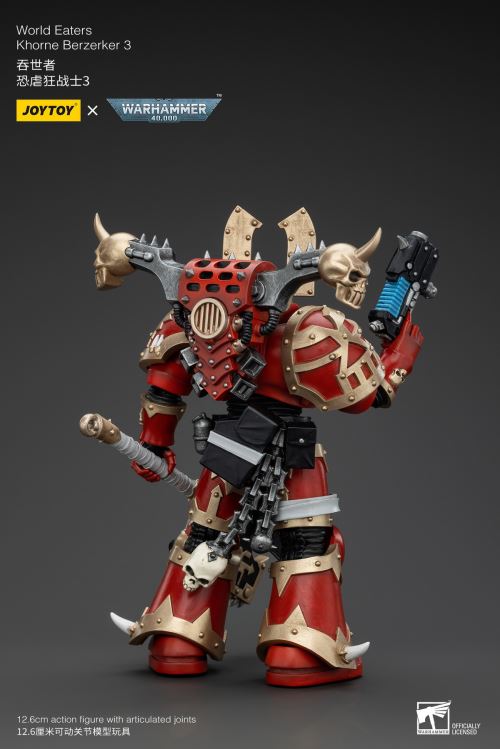 World Eater - Lord Invictus (Steel Bull Rider) / Khorne Berserker 1/18