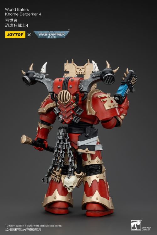 World Eater - Lord Invictus (Steel Bull Rider) / Khorne Berserker 1/18