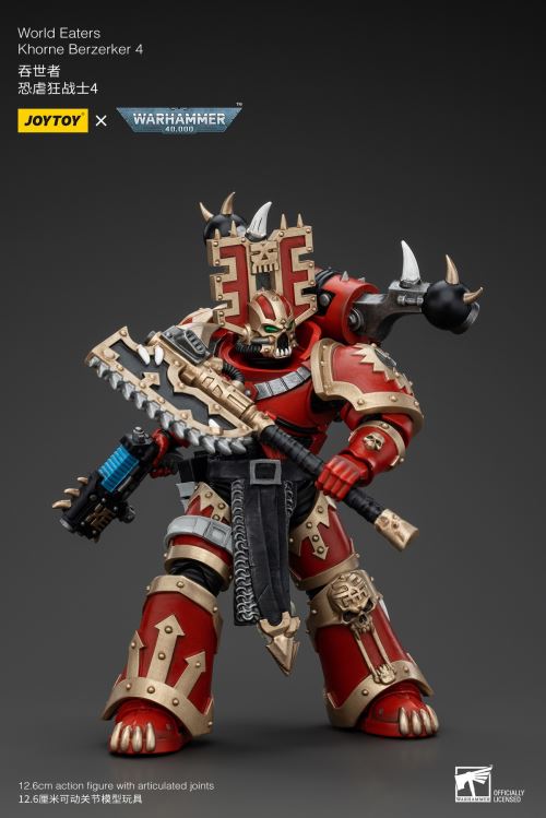 World Eater - Lord Invictus (Steel Bull Rider) / Khorne Berserker 1/18