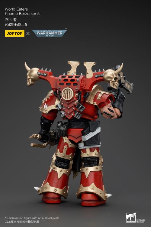 World Eater - Lord Invictus (Steel Bull Rider) / Khorne Berserker 1/18