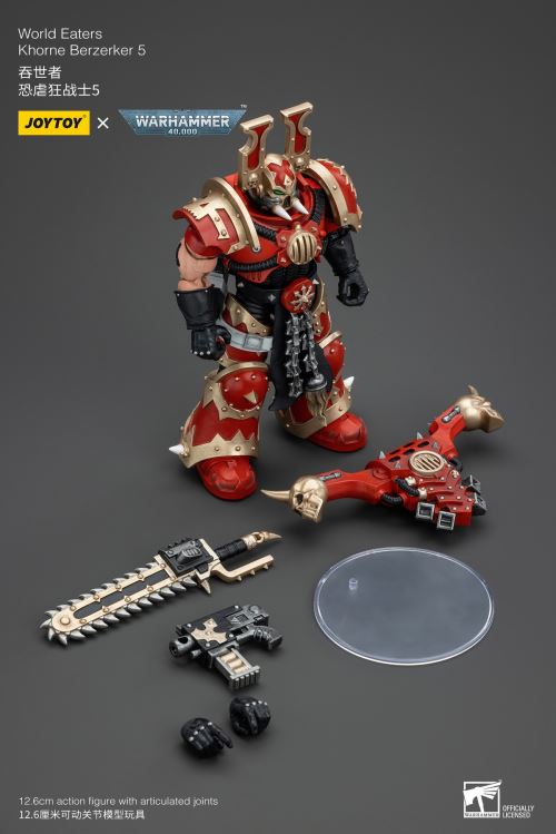 World Eater - Lord Invictus (Steel Bull Rider) / Khorne Berserker 1/18