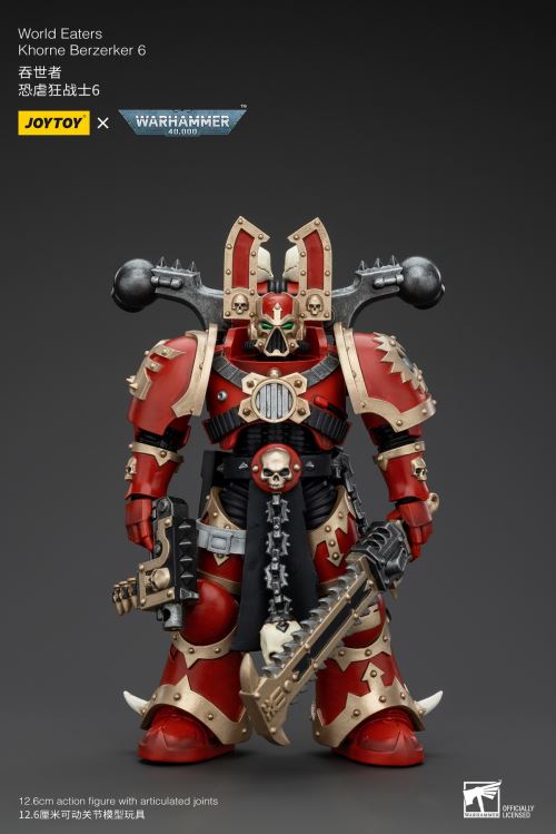 World Eater - Lord Invictus (Steel Bull Rider) / Khorne Berserker 1/18
