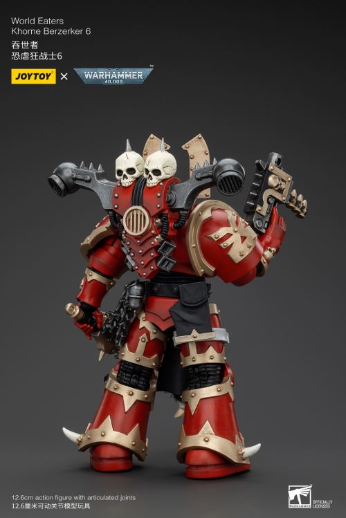 World Eater - Lord Invictus (Steel Bull Rider) / Khorne Berserker 1/18